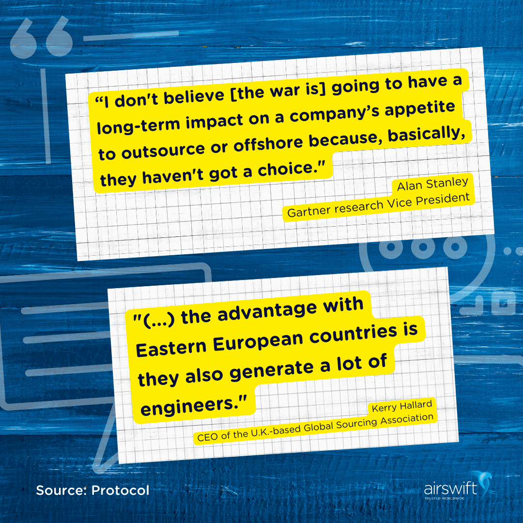 Citations on Outsourcing in Eastern Europe